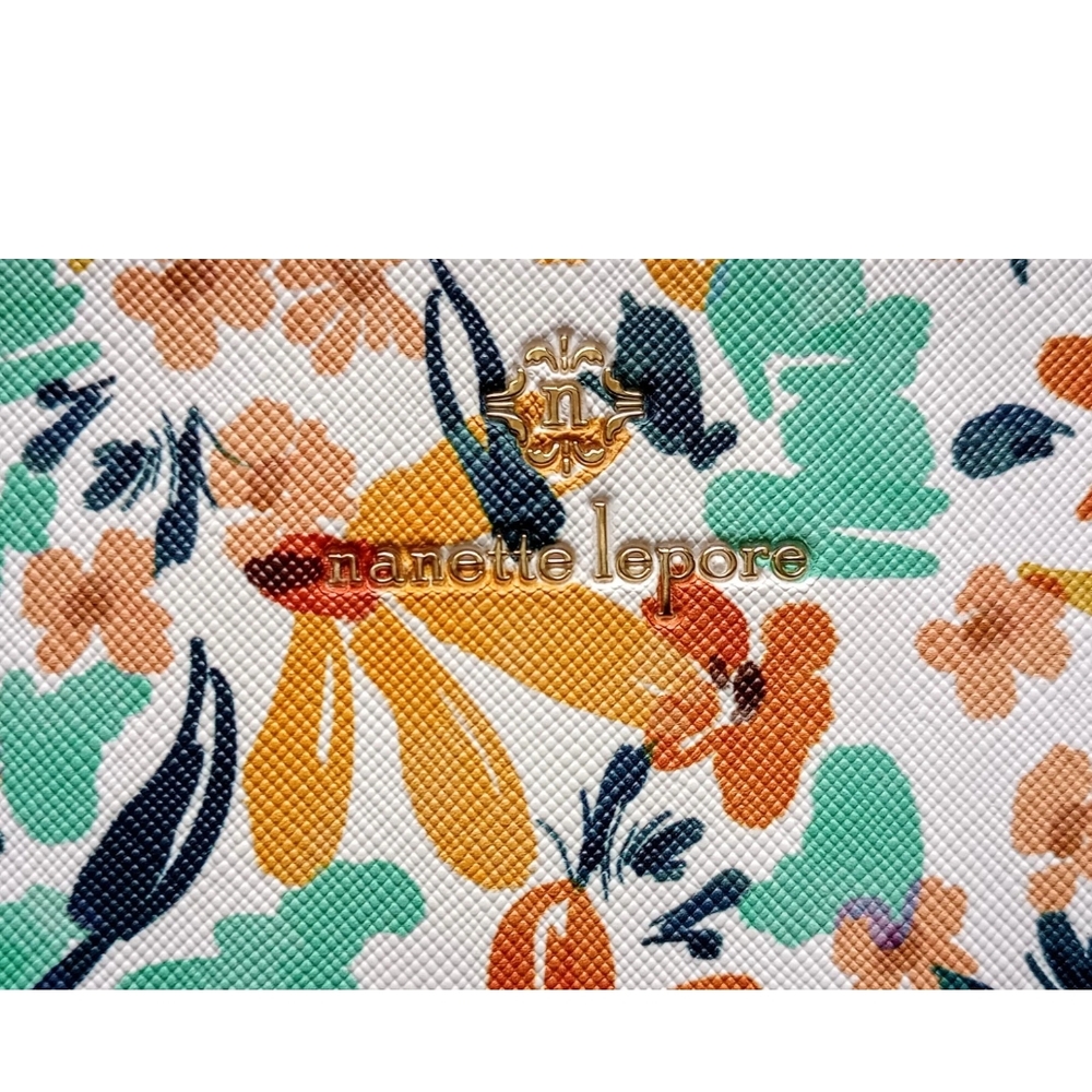 Nanette Lepore Crossbody Bag with Floral Design- NWOT.